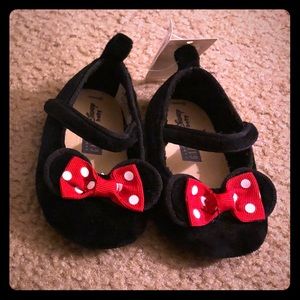 Baby girl Minnie Mouse shoes